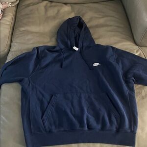 Nike Men's Deep Blue Hoodie